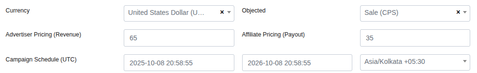 Campaign General Details